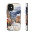 Bustling Victorian Christmas Market - Impact Resistant Phone Case iPhone 12 Mini Matte